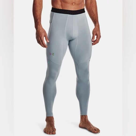 Under Armour UA RUSH SmartForm Gray Leggings - Picture 5 of 12